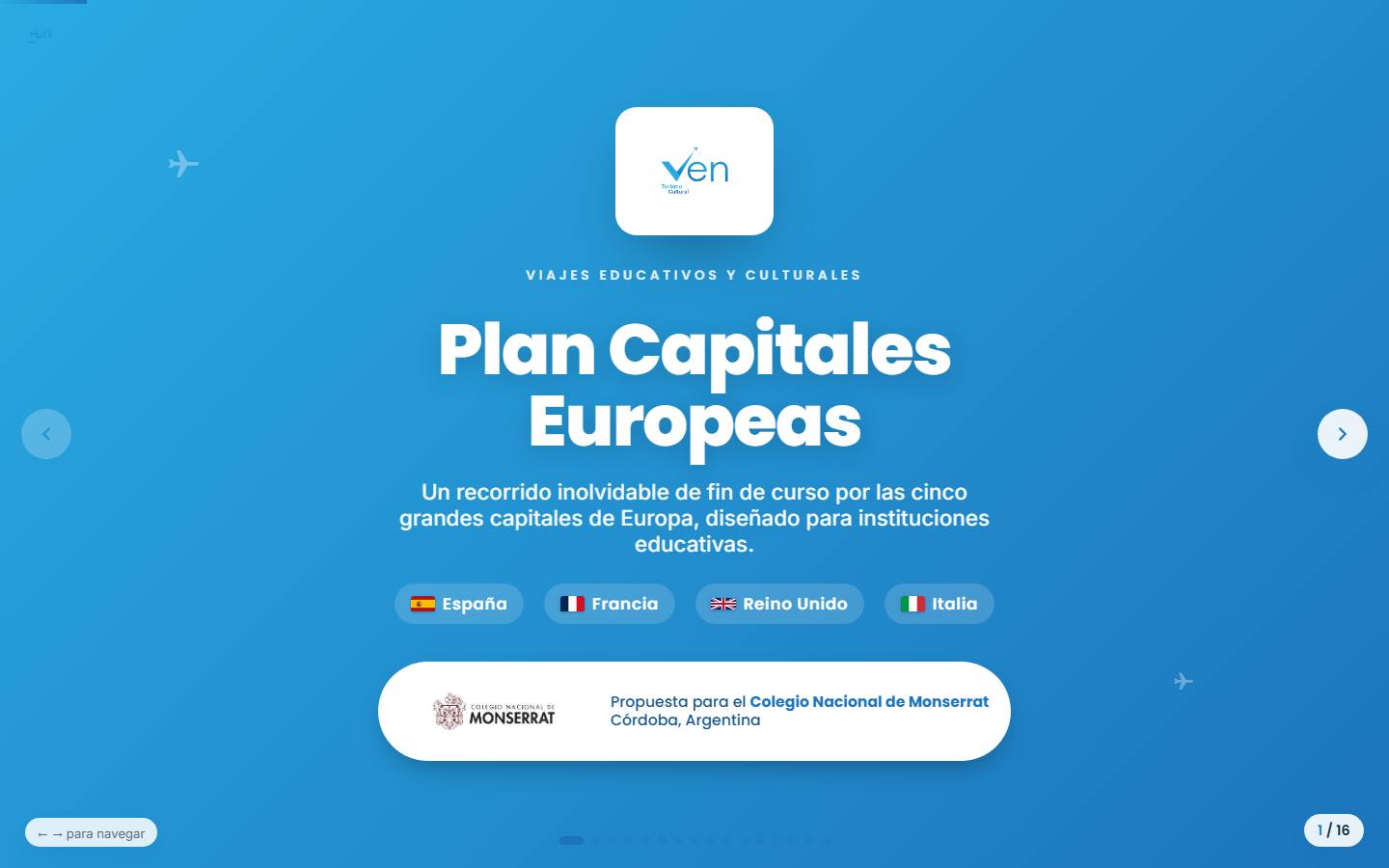 VEN Capitales Europeas